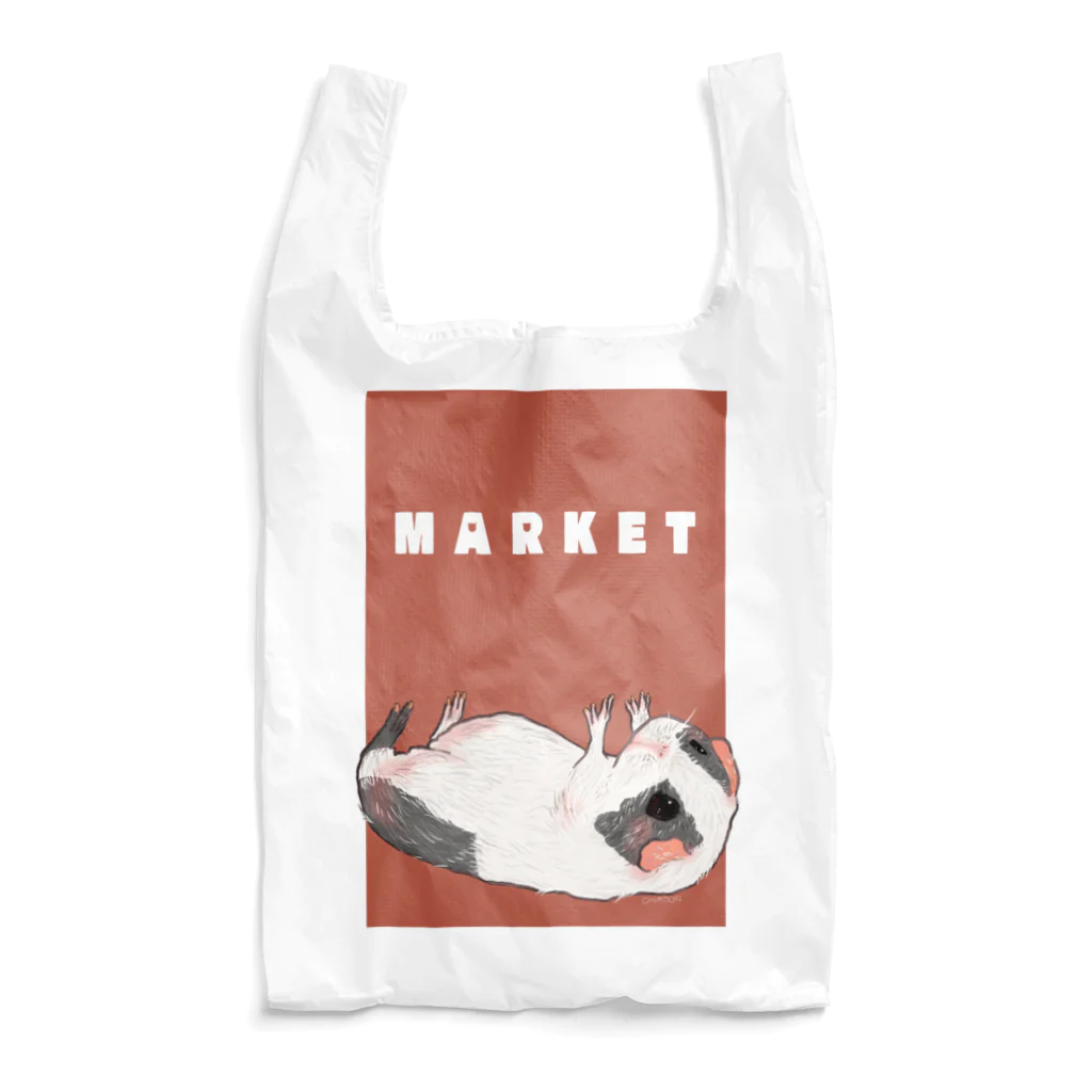 CHIMOCHIのGuinea pig Market T エコバッグ