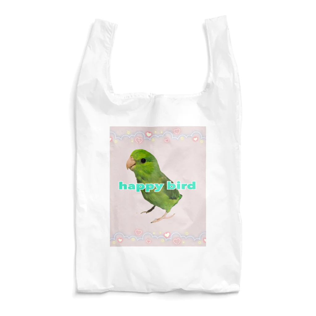 花梨BIRDのhappy bird 蒼葉ちゃん Reusable Bag