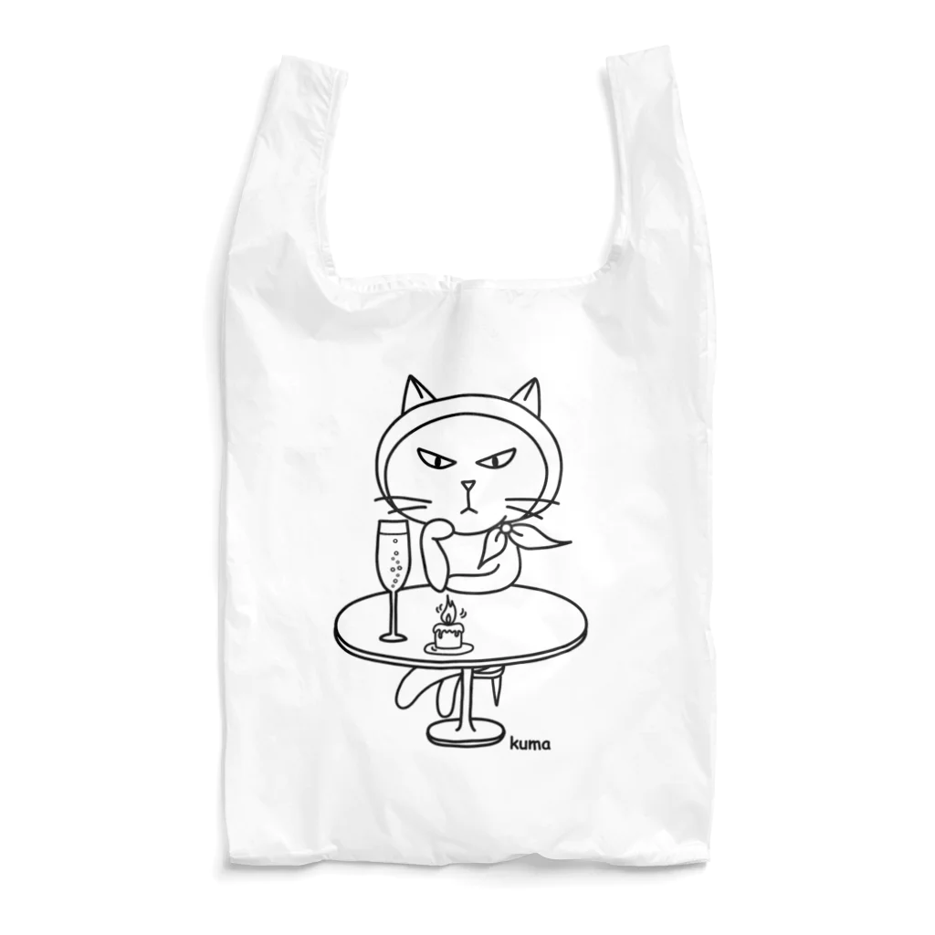 mkumakumaのおひとりにゃま Reusable Bag