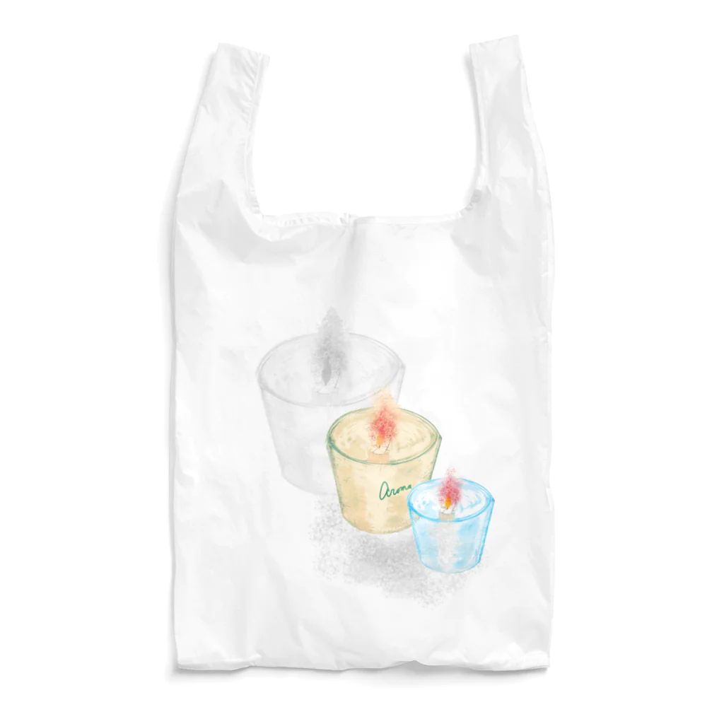 poppo art studioのアロマきゃんどる Reusable Bag