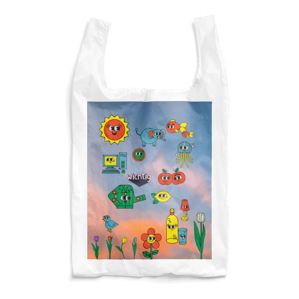 𝙈𝙊𝙈𝙊'𝙨 𝙎𝙝𝙤𝙥のキョロちゃん Reusable Bag