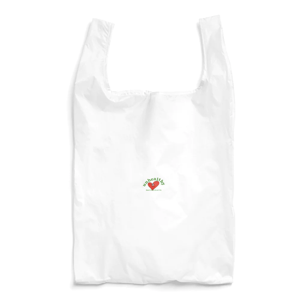 Don't leave it as it isのunhealthy Reusable Bag