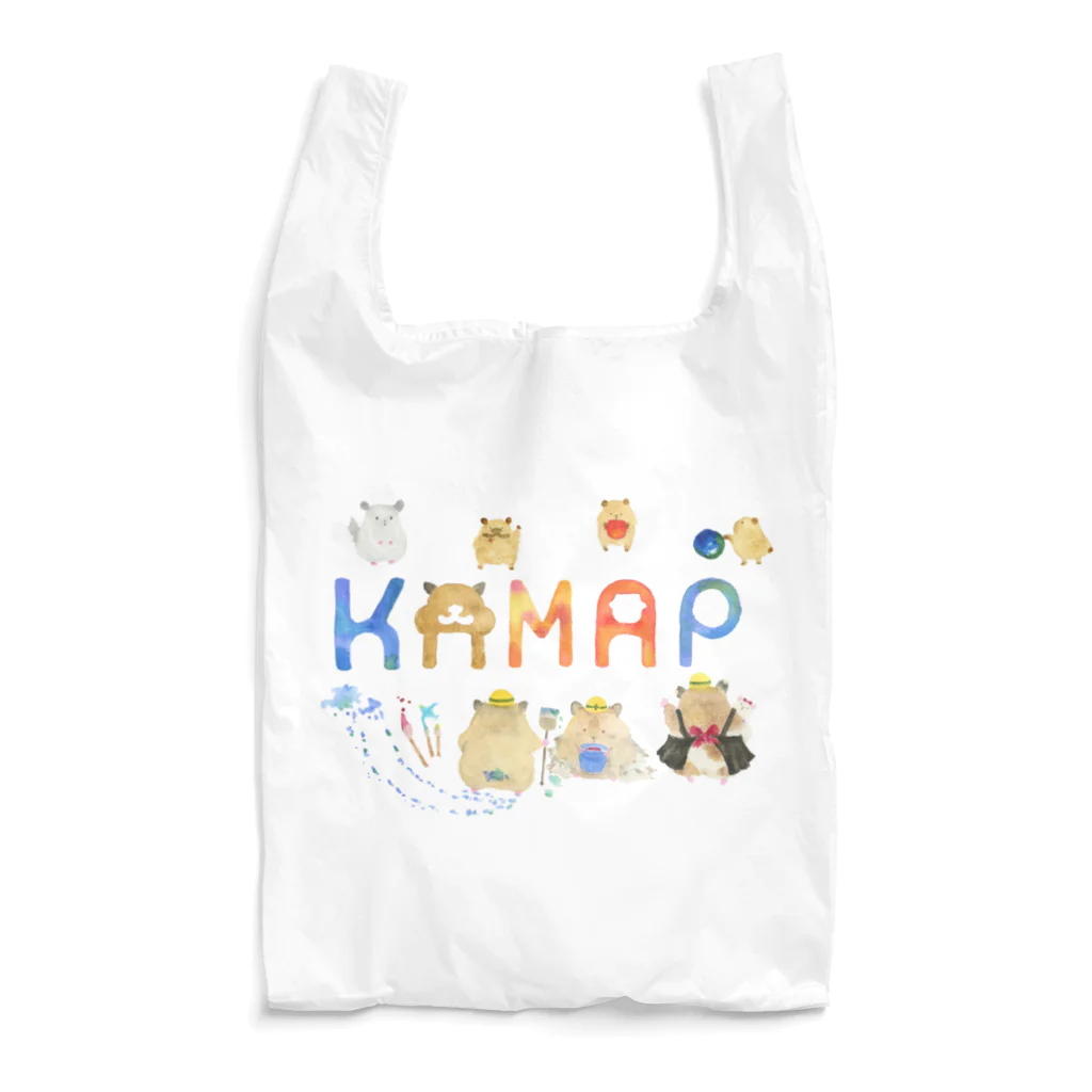 KAMAP ＆ Ricaの【KAMAP】カラフルKAMAP エコバッグ