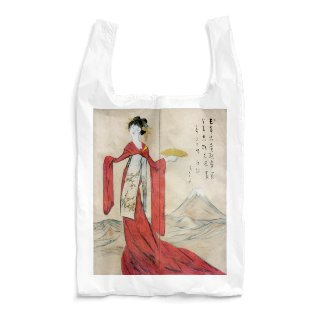 世界の絵画アートグッズの竹久夢二《立田姫》 Reusable Bag