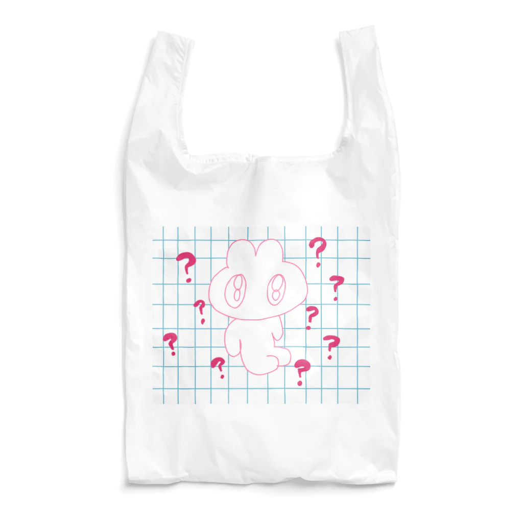 森かな子屋さんのなんにもわからんうさちゃん Reusable Bag