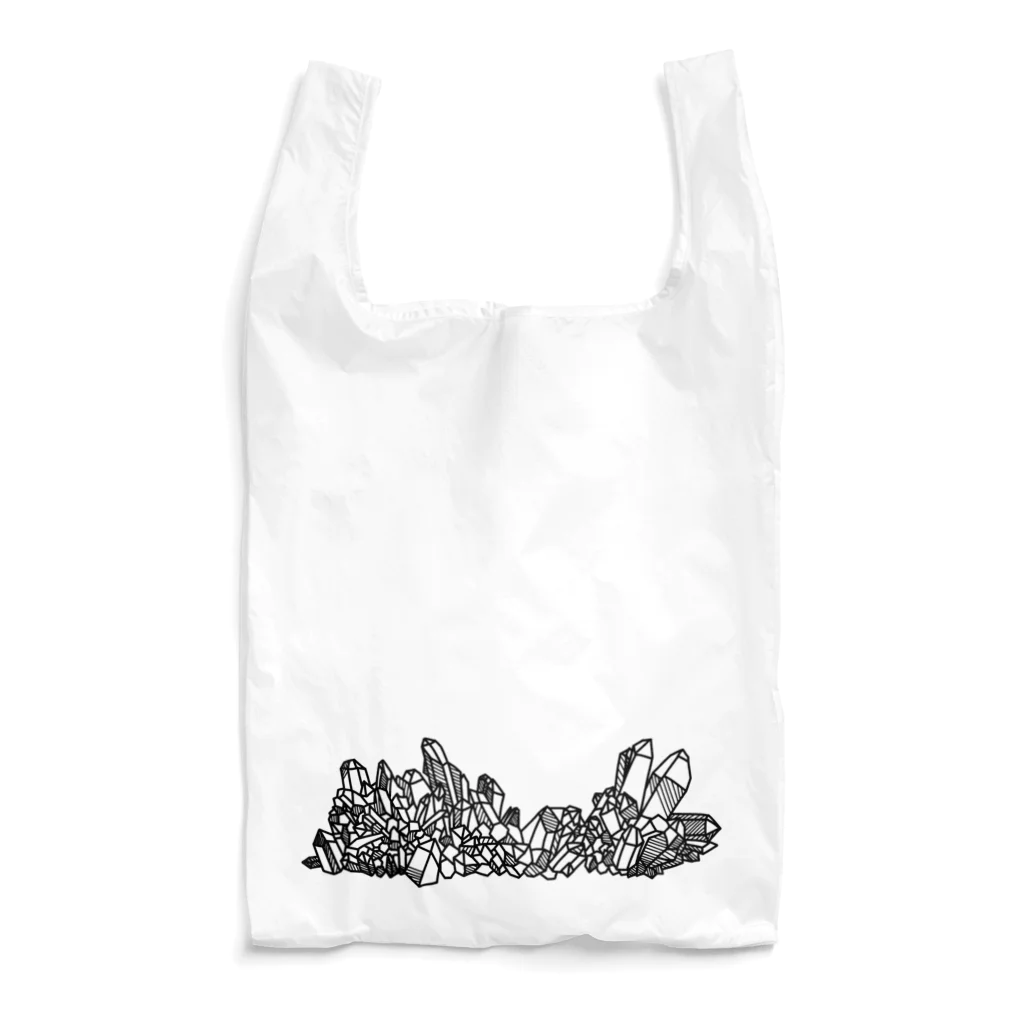 Sulﾐ☆(するみ)/Sul latoの鉱石クラスター【黒】 Reusable Bag