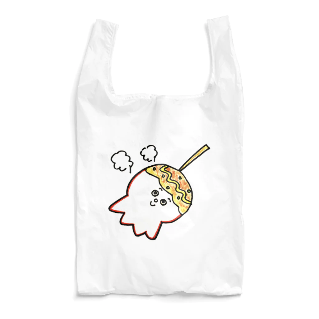 びろひんのお店の紳士なたこ(たこ焼き) Reusable Bag