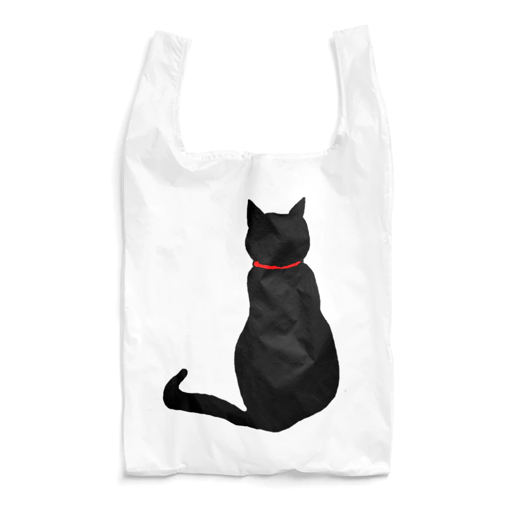 ロルカフェ。の背中で語る猫。 Reusable Bag
