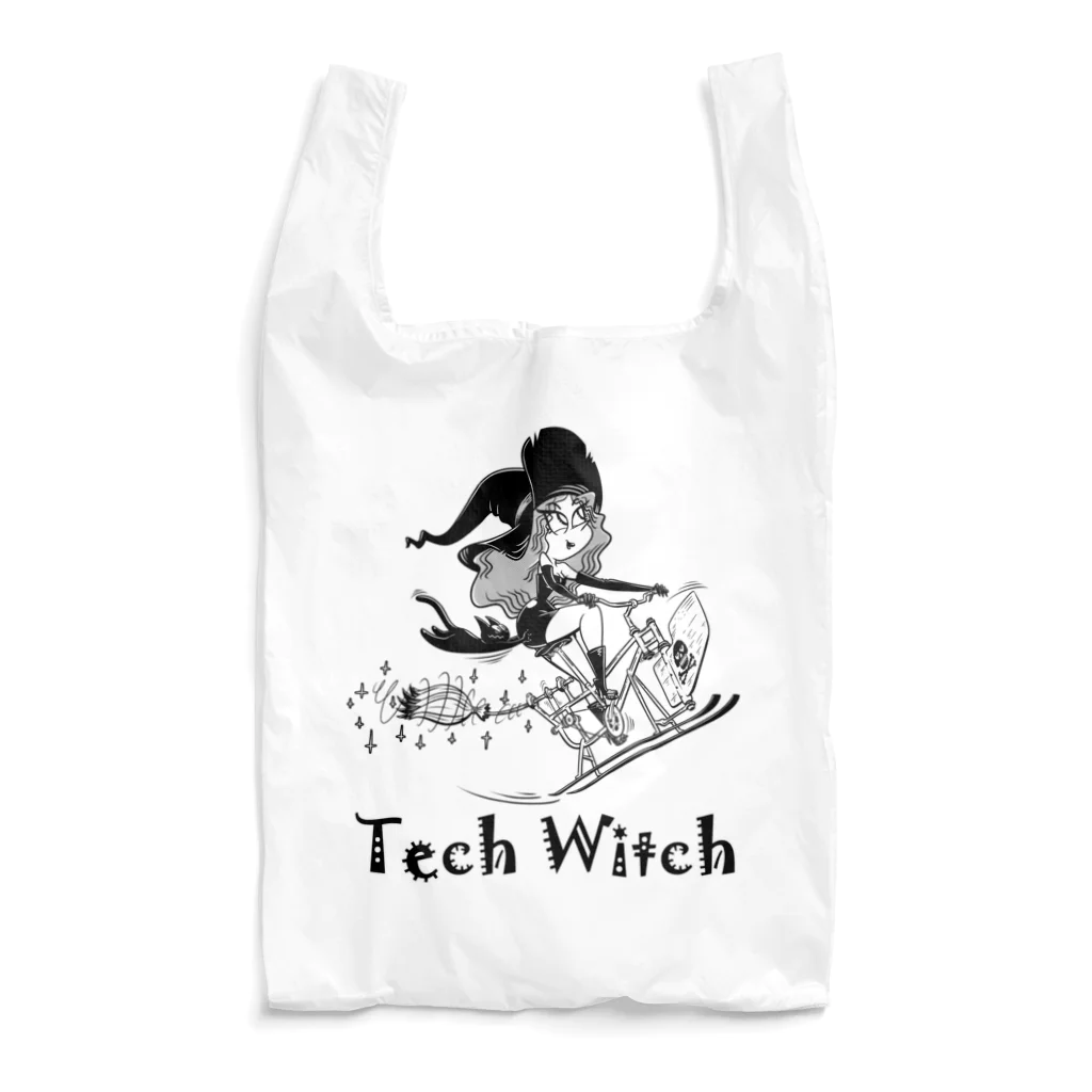 nidan-illustrationの“Tech Witch” エコバッグ