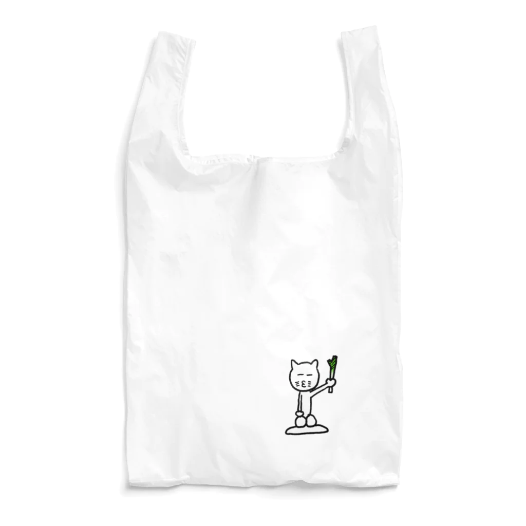 Tシャツ屋じょにー SELECTのジョニさん ネギ Reusable Bag