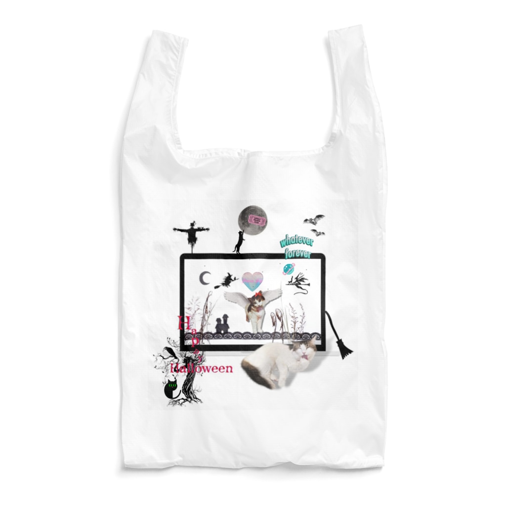 𝙈𝙊𝙈𝙊'𝙨 𝙎𝙝𝙤𝙥のHappy Halloween #03 Reusable Bag