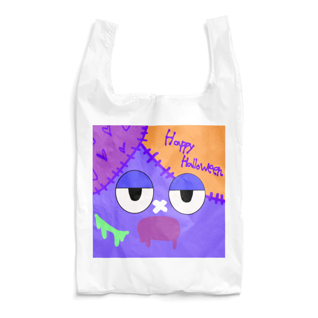 Ama_chanのハッピーゾンビくん Reusable Bag