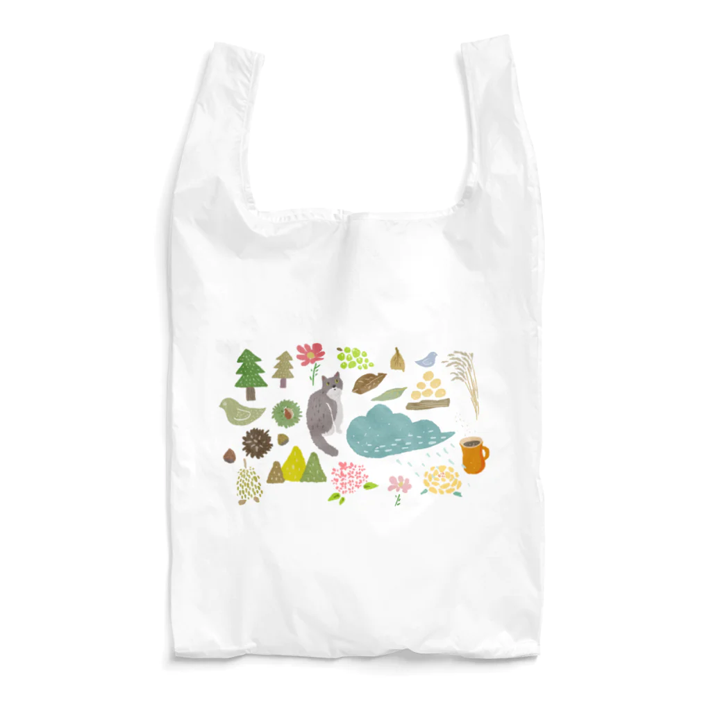 nekotomoの秋 Reusable Bag