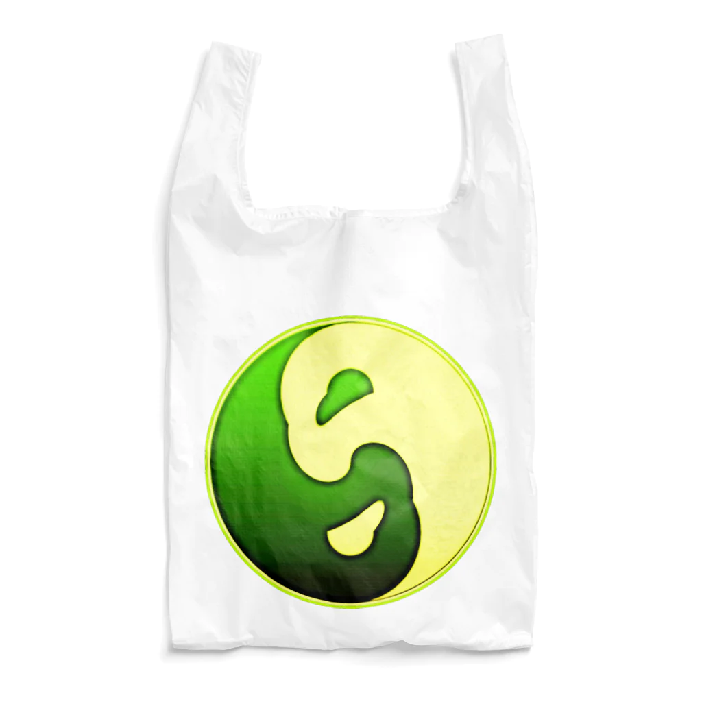 紫園+sion+(麗舞+reybu+)の【陰陽和合🌕月夜ニ💚】 Reusable Bag