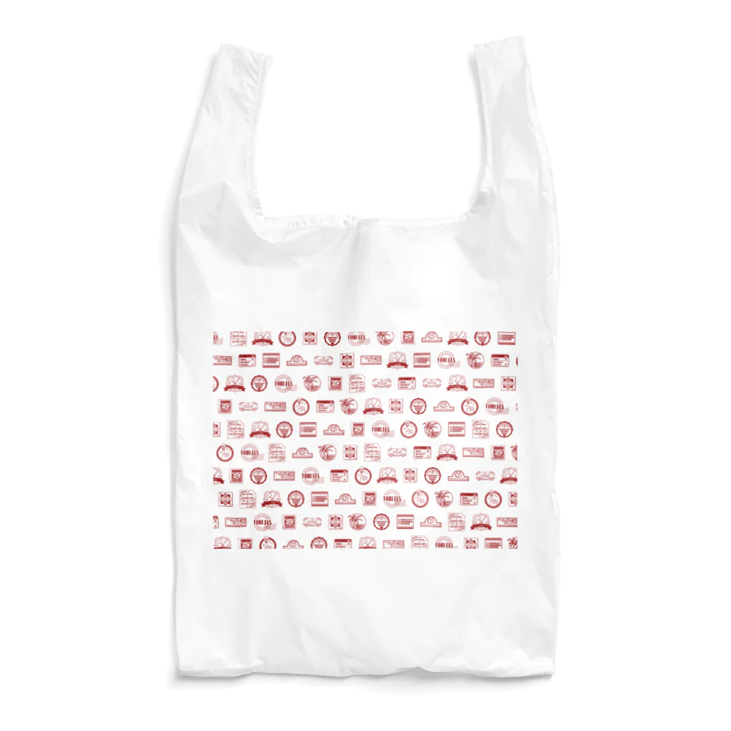TOBI FES 2022のトビフェス’21公式グッズ_A赤 Reusable Bag