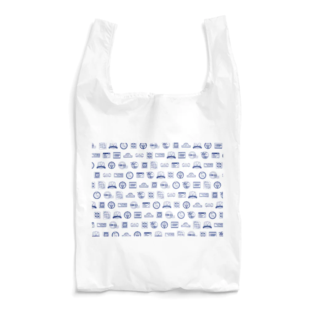 TOBI FES 2022のトビフェス’21公式グッズ_A青 Reusable Bag