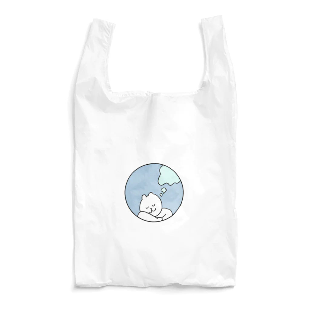 しろくまくんのお店のすやすや Reusable Bag