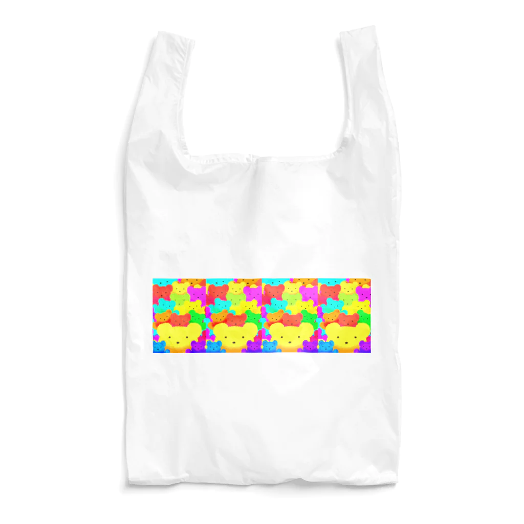 ✨🌈✨ユラクラカン🇯🇵 ✨🌈✨のナナイロテディベアベア Reusable Bag