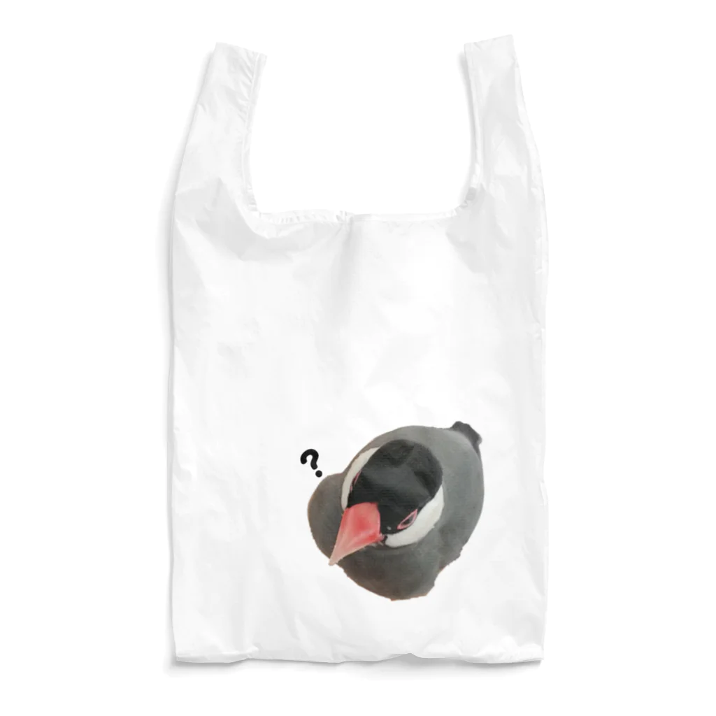 harupink🌸ペット似顔絵illustの『かいぬし、エサは？』 Reusable Bag