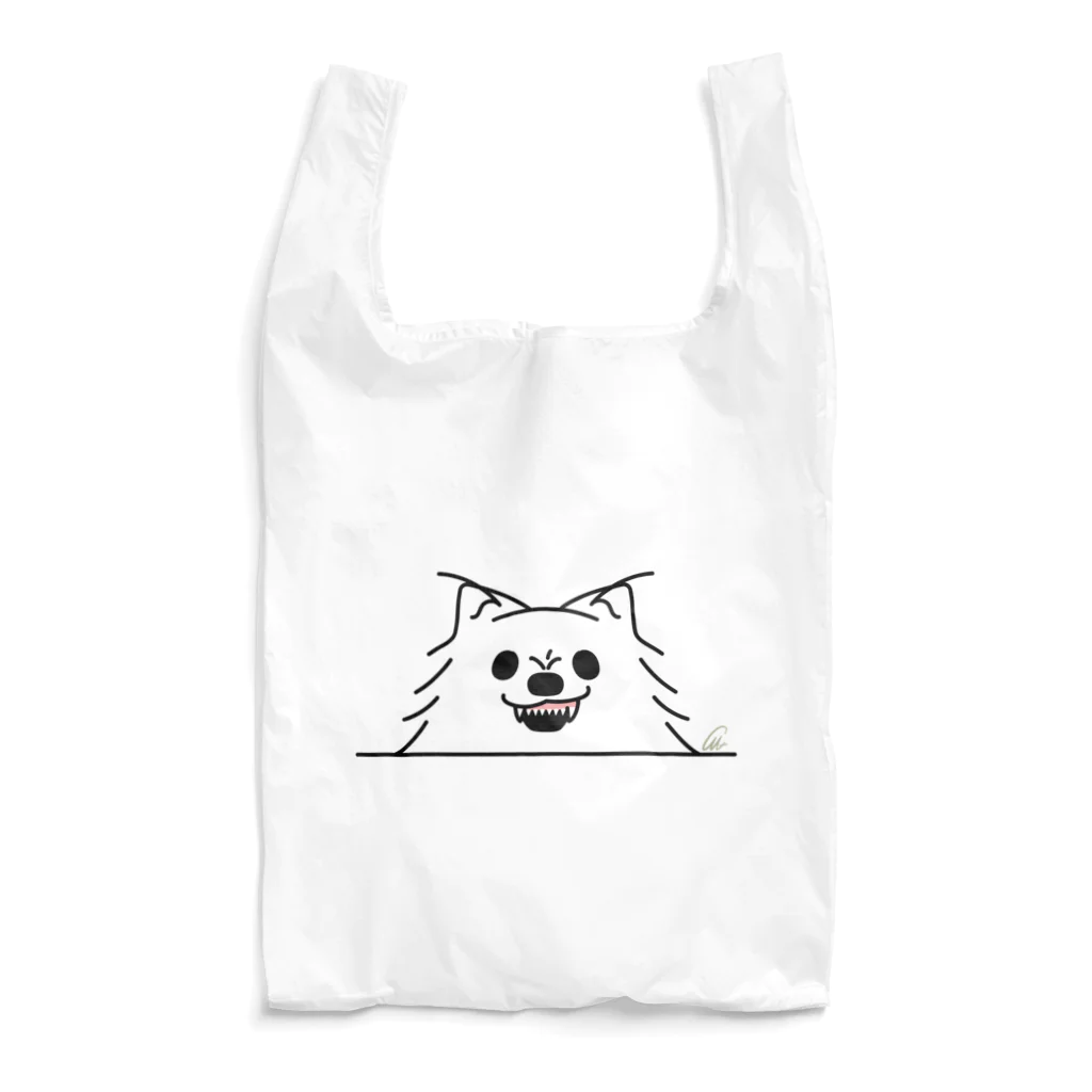 イラスト MONYAAT のポメラニアンっ！*しかも怒っ！ Reusable Bag