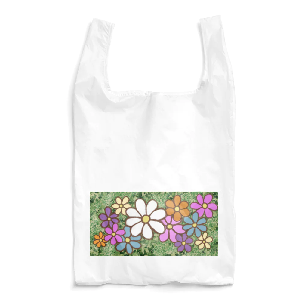 Tender time for Osyatoの手描きのお花 Reusable Bag