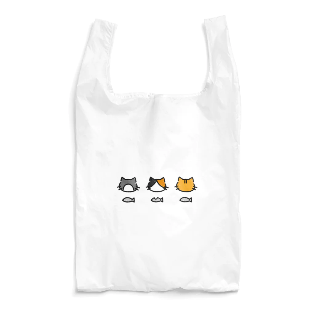 Pのねこ三兄弟 Reusable Bag