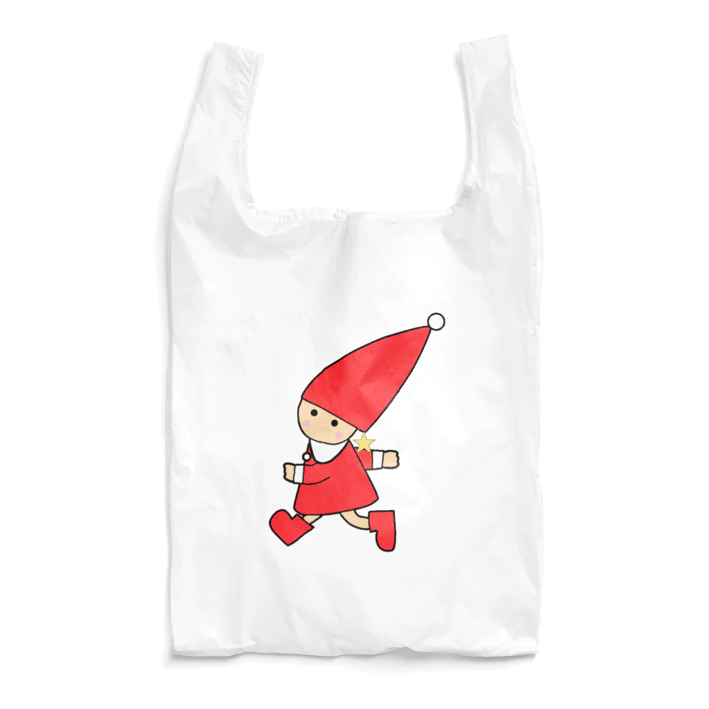 たま屋の赤い帽子ののえるちゃん  走る Reusable Bag