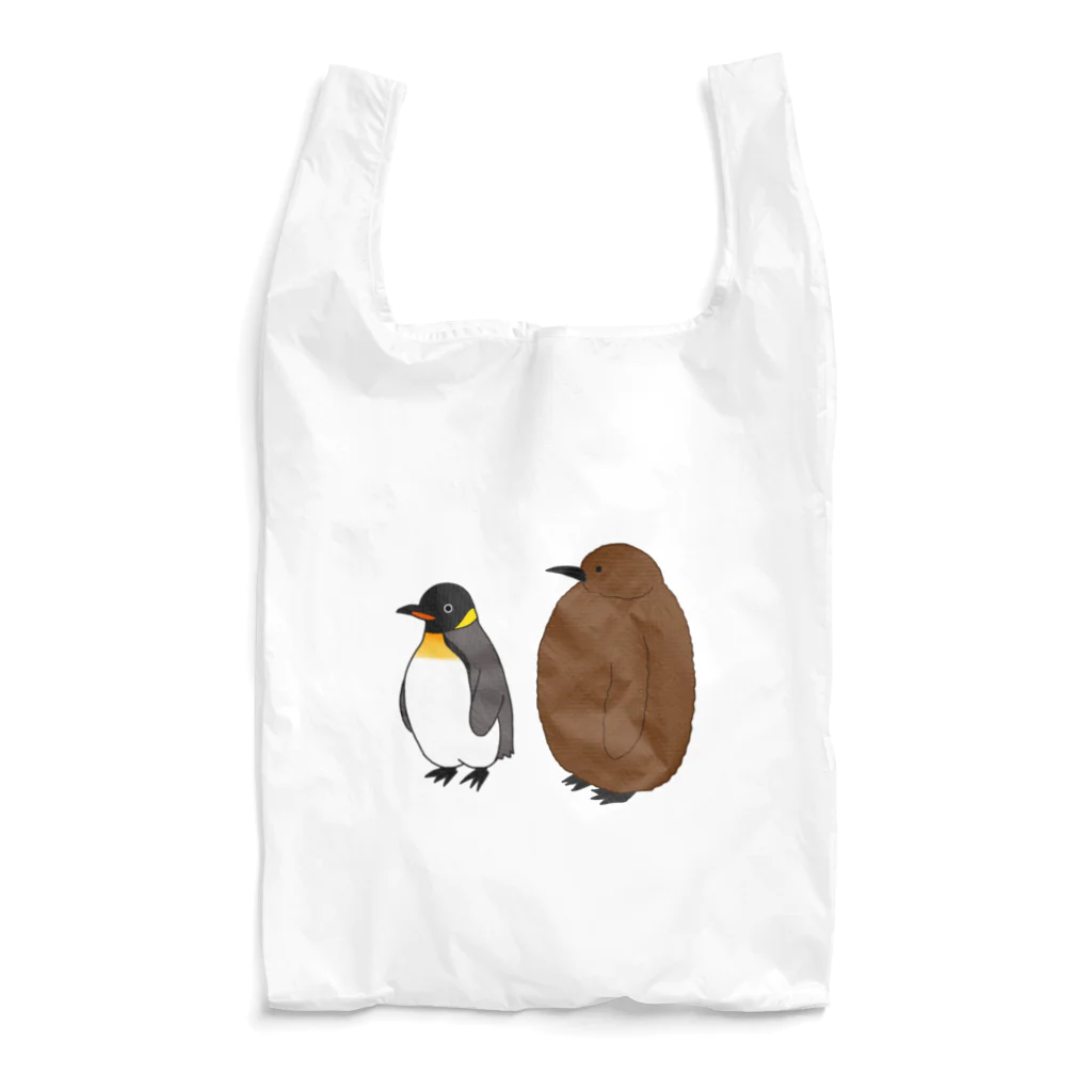 учк¡✼*のペンギンの親子 Reusable Bag