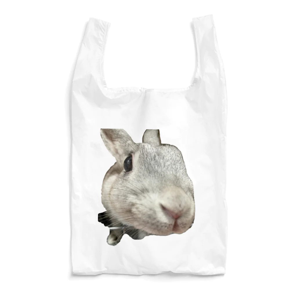 ふてくされうさぎ善のふてくされうさぎの善 Reusable Bag