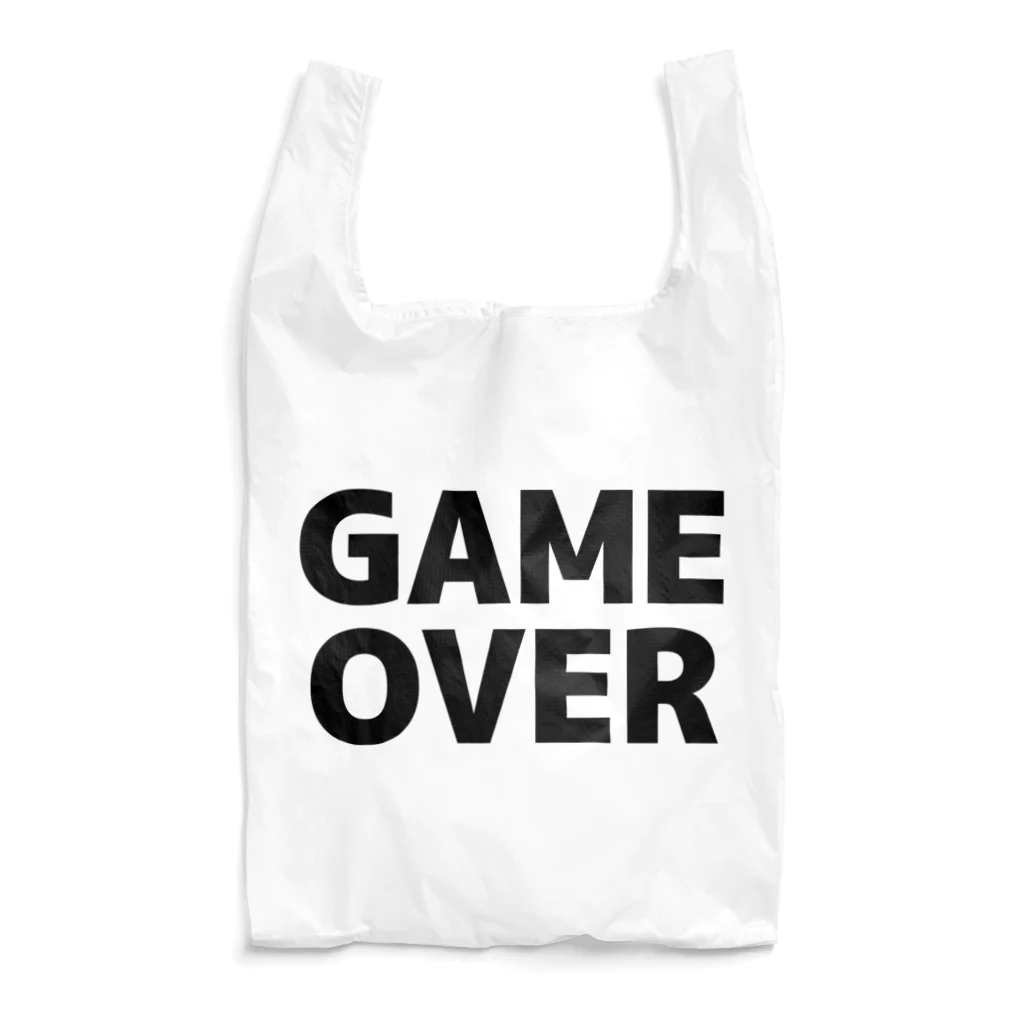 TOKYO LOGOSHOP 東京ロゴショップのGAMEOVER-ゲームオーバー- エコバッグ