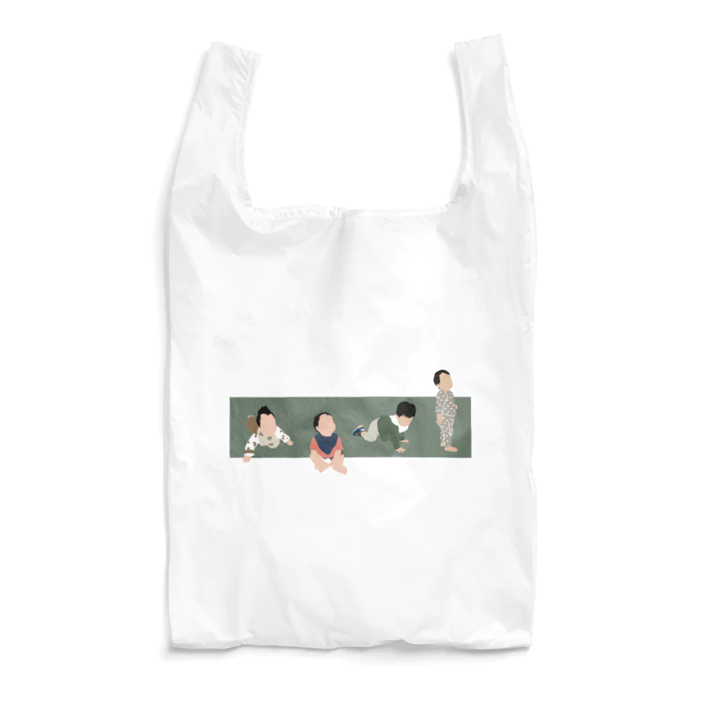 Ｌｏｖｅ ａｎｄ ｇｒｏｗｔｈのA-green【 Baby growth】 Reusable Bag