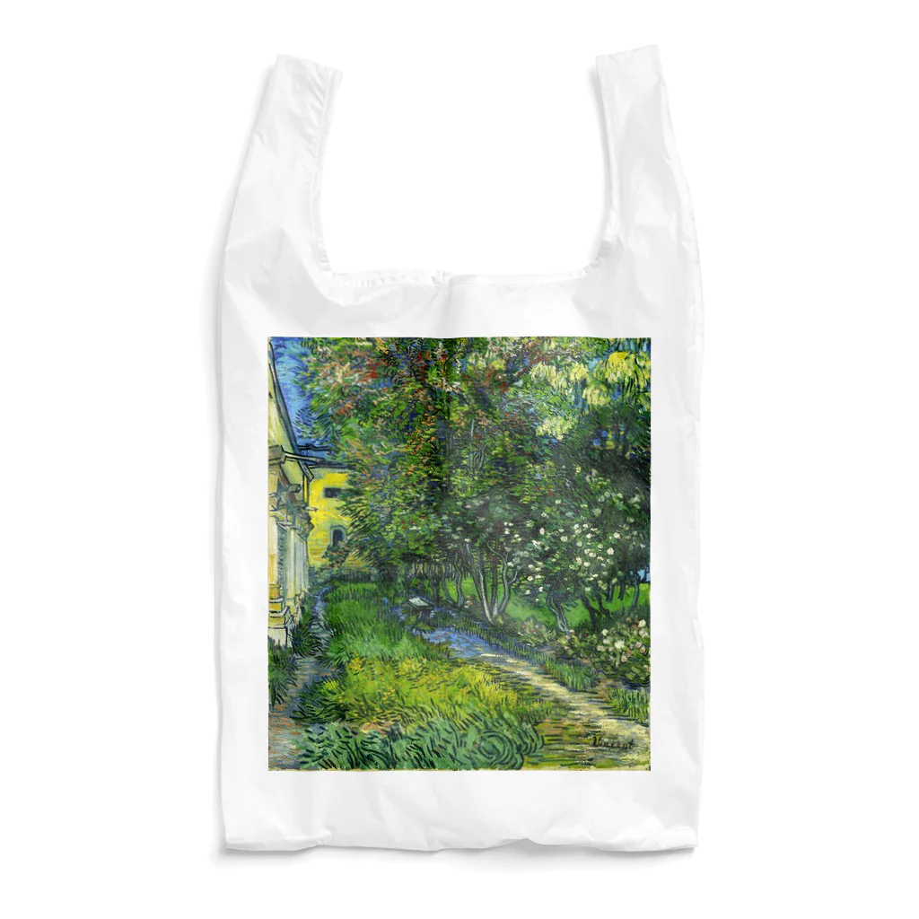 Art Baseのフィンセント・ファン・ゴッホ ≪サン＝レミの療養院の庭≫ 1889年5月 Reusable Bag