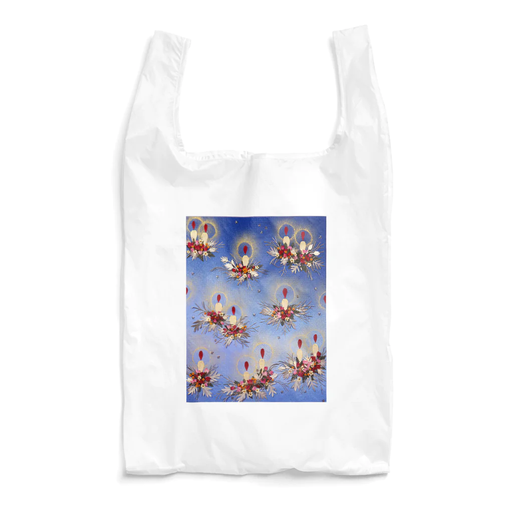 花エヴリのクリスマスキャンドル Reusable Bag