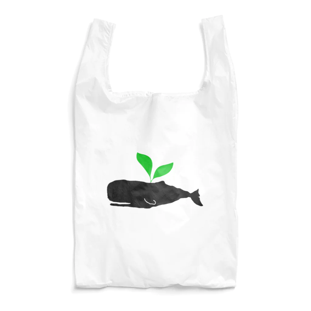 kujiraの店のくじらcamp エコバッグ Reusable Bag