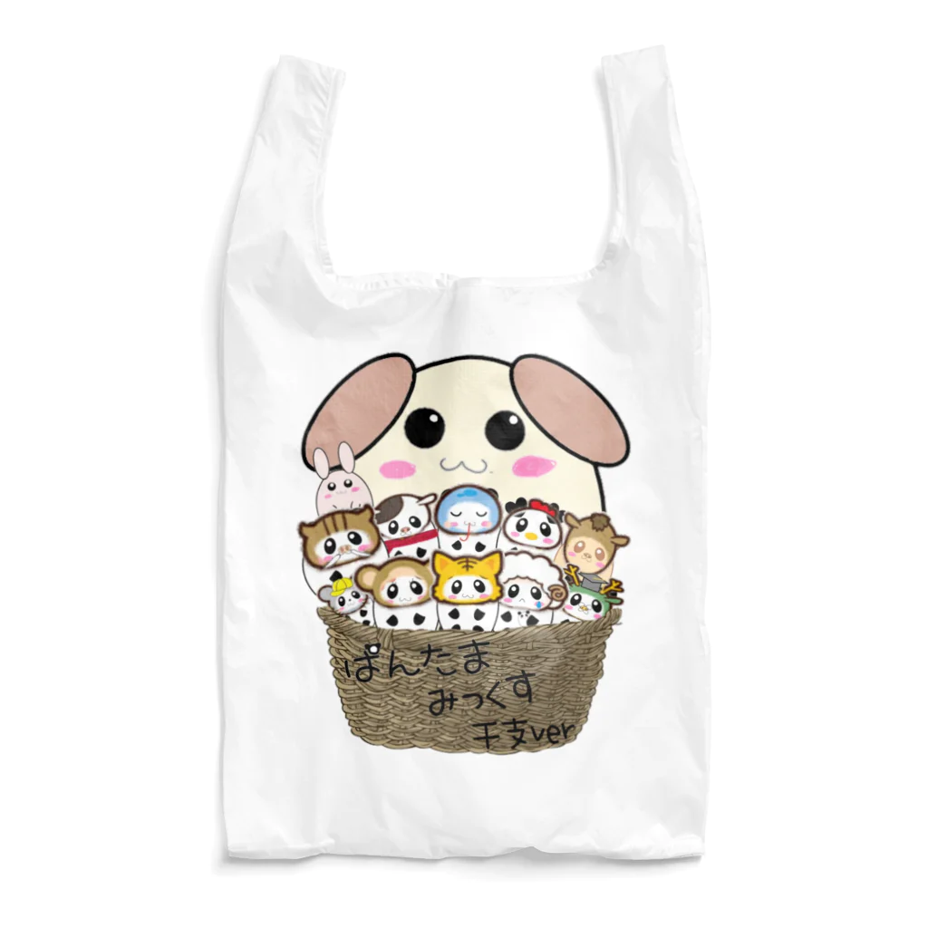 YmMy_shopのぱんたま　干支ver Reusable Bag