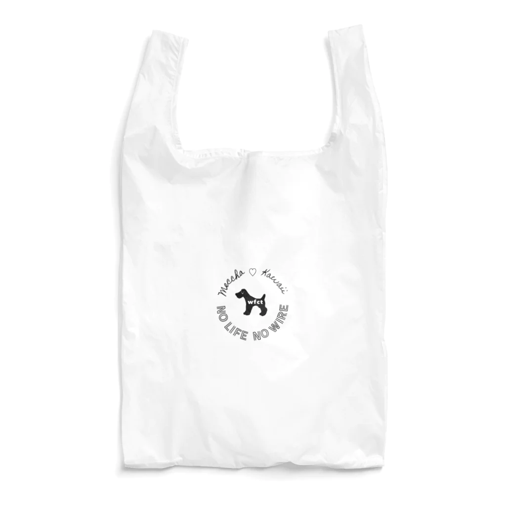 wfctのNO LIFE NO WIRE ロゴ Reusable Bag