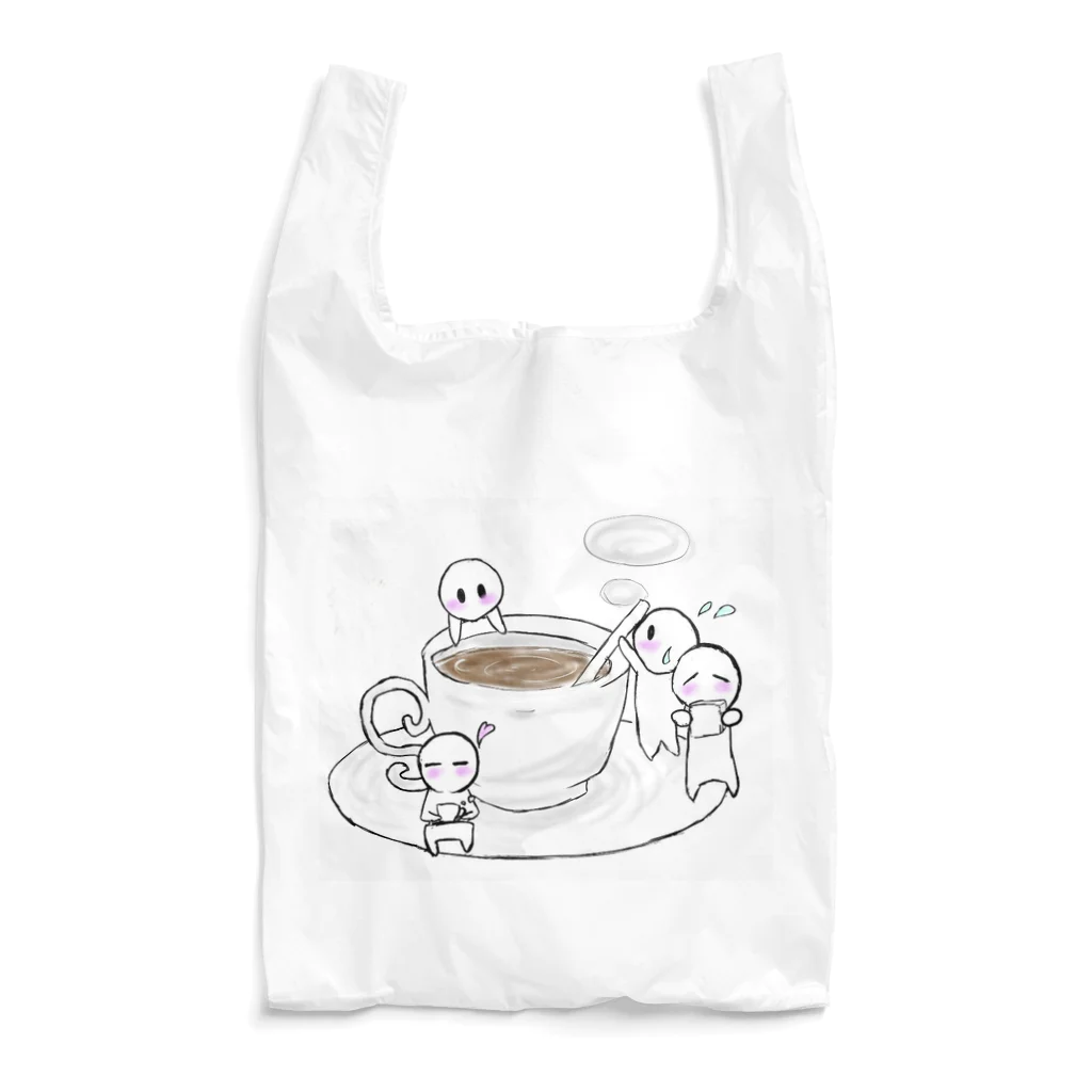 カフェオレのきょうのかふぇおれ ほっと Reusable Bag