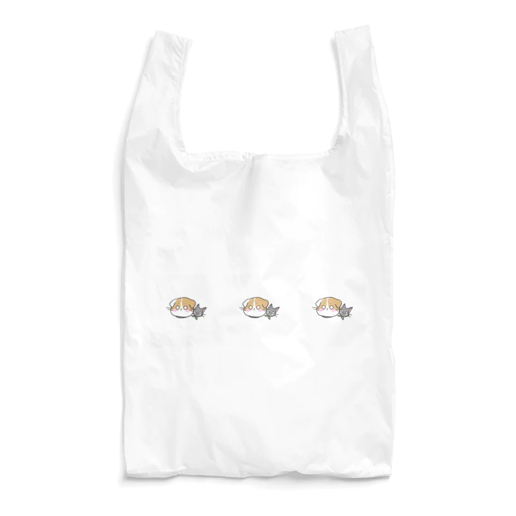 いもいも亭のうちのねこ　キョトリ顔 Reusable Bag