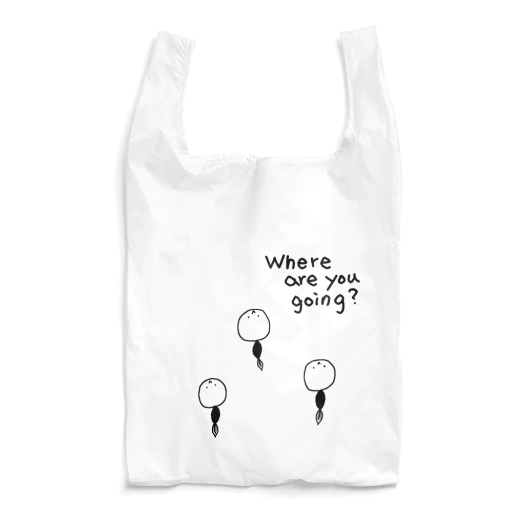 地球産のWhere are you going? Reusable Bag