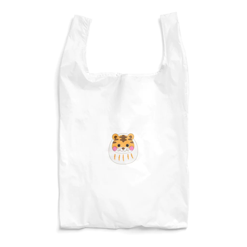 まんまるのとらだるま Reusable Bag