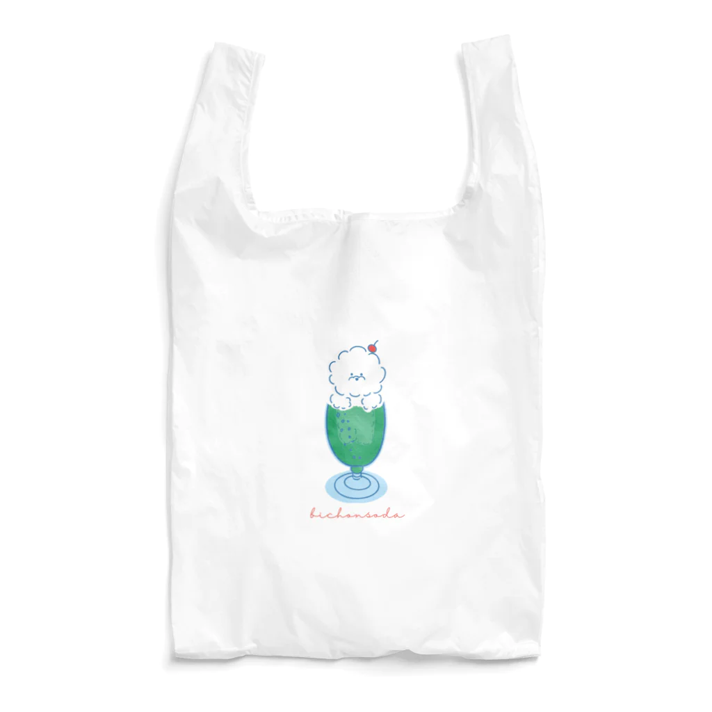 BichonFrizedesu.のビションソーダに溺れたいっ Reusable Bag