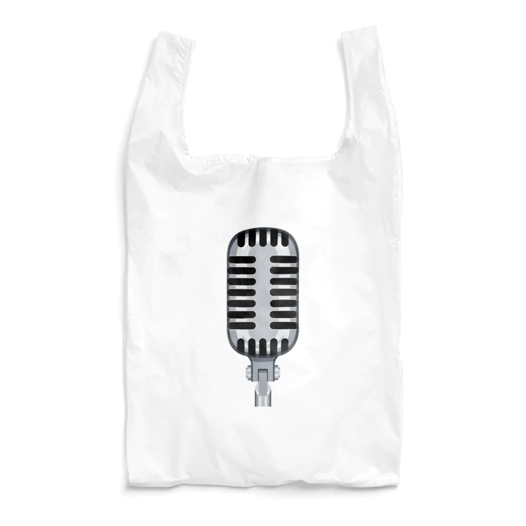 kimchinのRockなガイコツマイク Reusable Bag