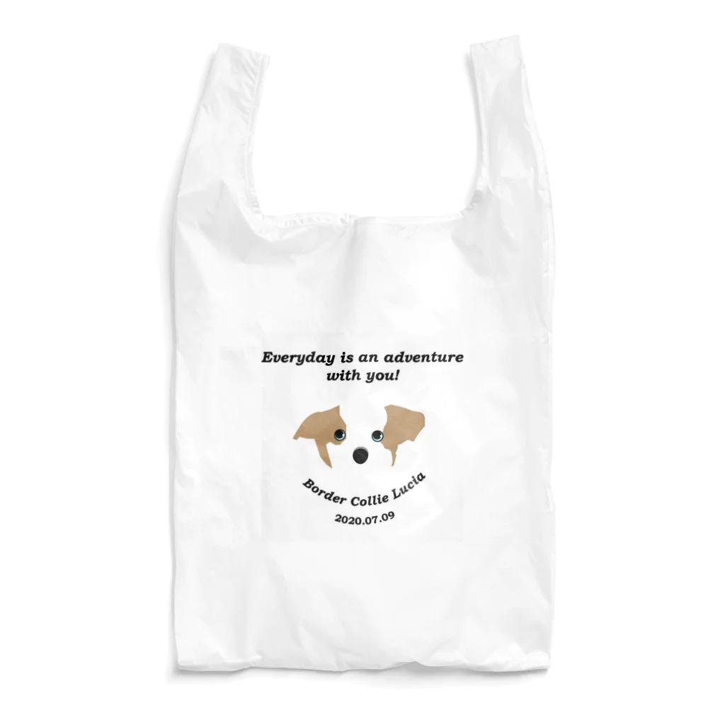 Bordercollie StreetのHappy LUCIA Reusable Bag