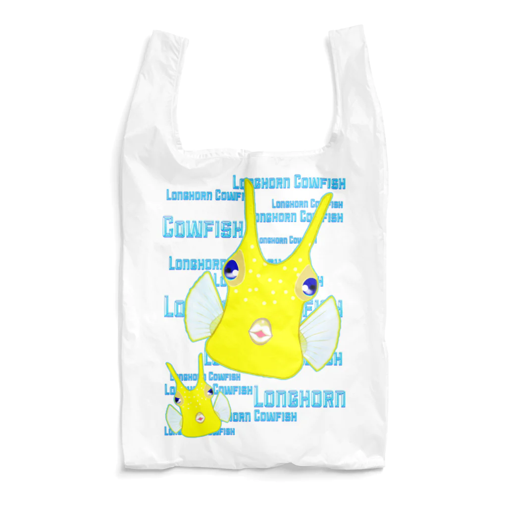 LalaHangeulのLonghorn Cowfish(コンゴウフグ) Reusable Bag