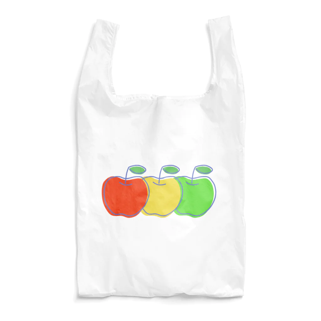 ハナのお店のりんご三兄弟 Reusable Bag