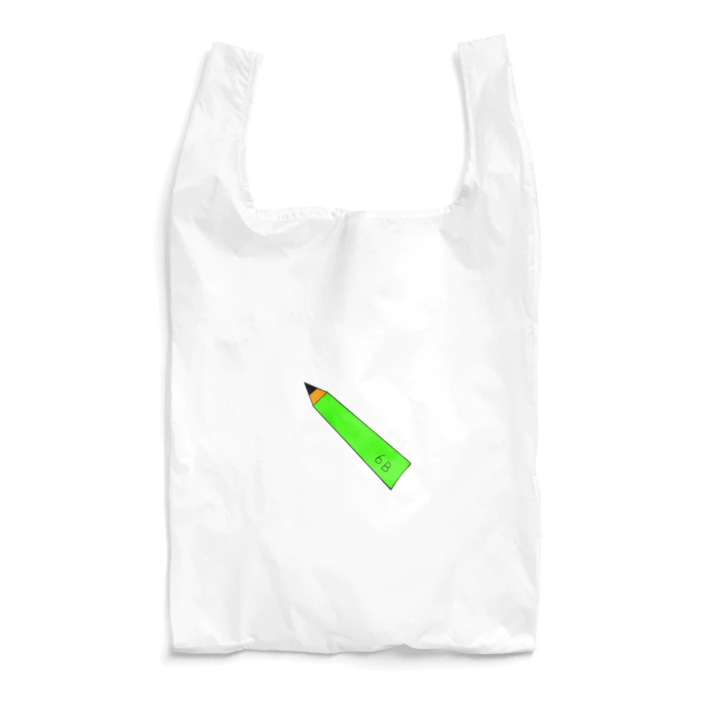 ニコニコウツボのお店の6Bの鉛筆 Reusable Bag