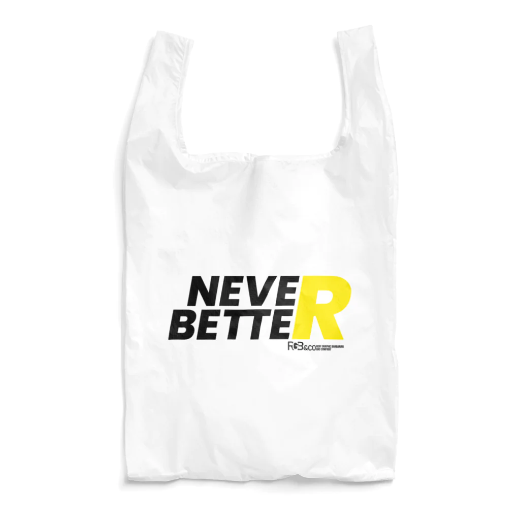 RGB &COのNEVER BETTER BK エコバッグ