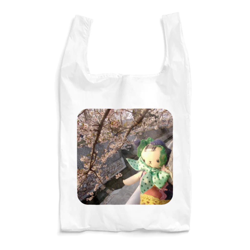 雨屋のおにぎりさん～お花見～ Reusable Bag