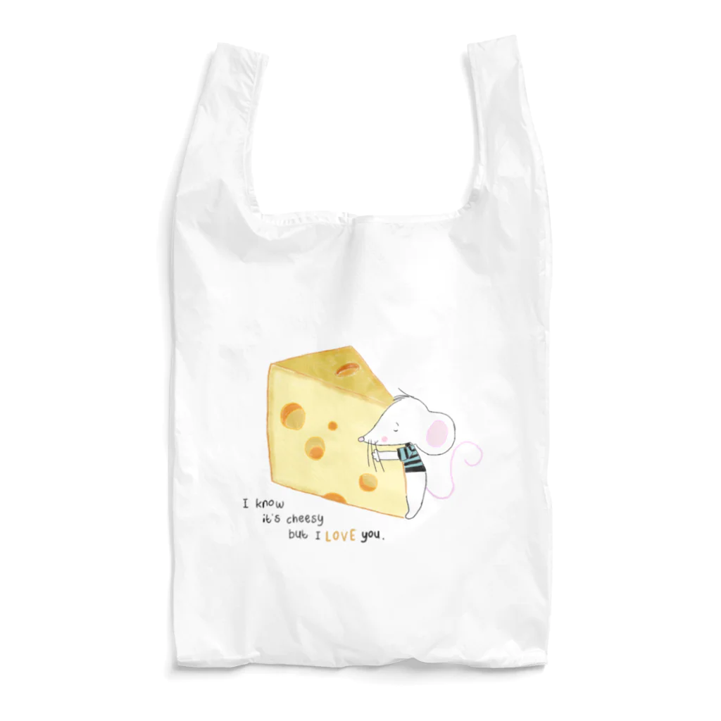 macha machaのチーズ大好き Reusable Bag