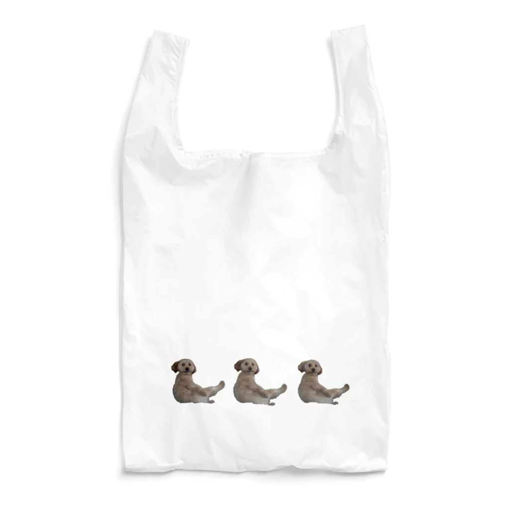 とんたん画伯の三つ子の90度れおんくん Reusable Bag